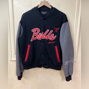 Vintage Rayzon Michael Jordan Chicago Bulls Varsity Jacket *Flaws*
